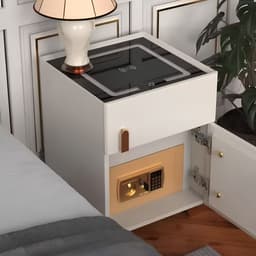 Noptieră Smart INEO cu seif integrat — vedere completă