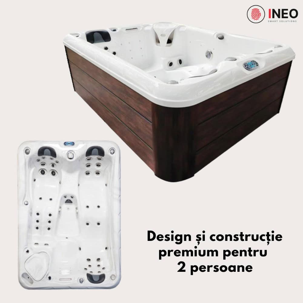 Design și construcție premium pentru 2 persoane