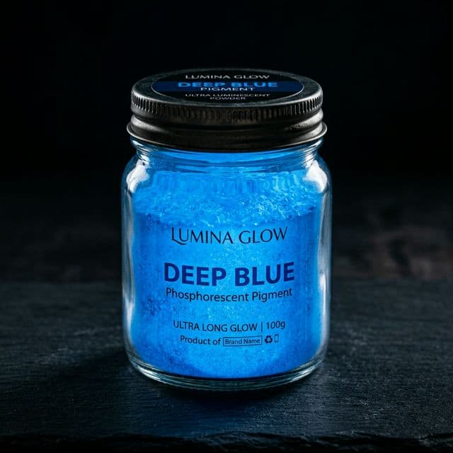 Pulbere luminiscentă Albastru Nocturn