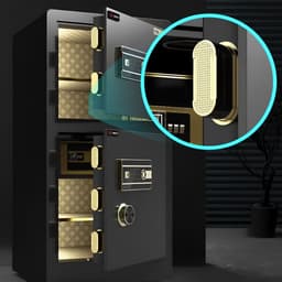 Detaliu acces — fingerprint și panou control