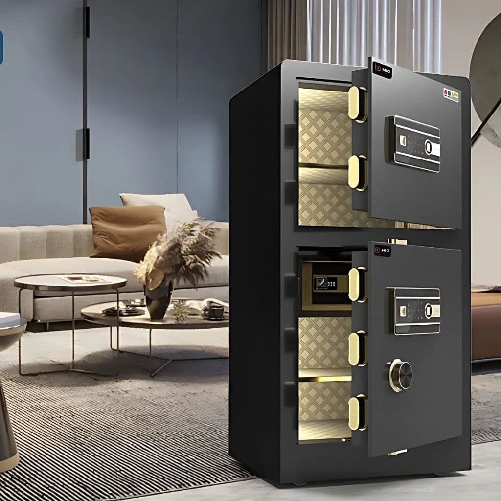 Lifestyle — seif INEO SF01 în living modern