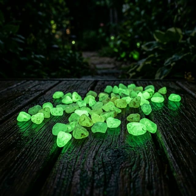 Pietre luminescente Green
