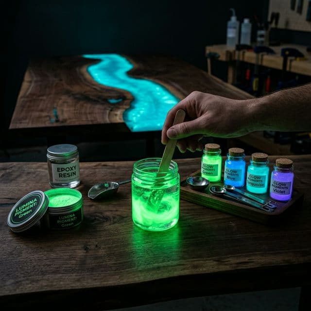 Pulbere luminiscentă INEO DECOR strălucind